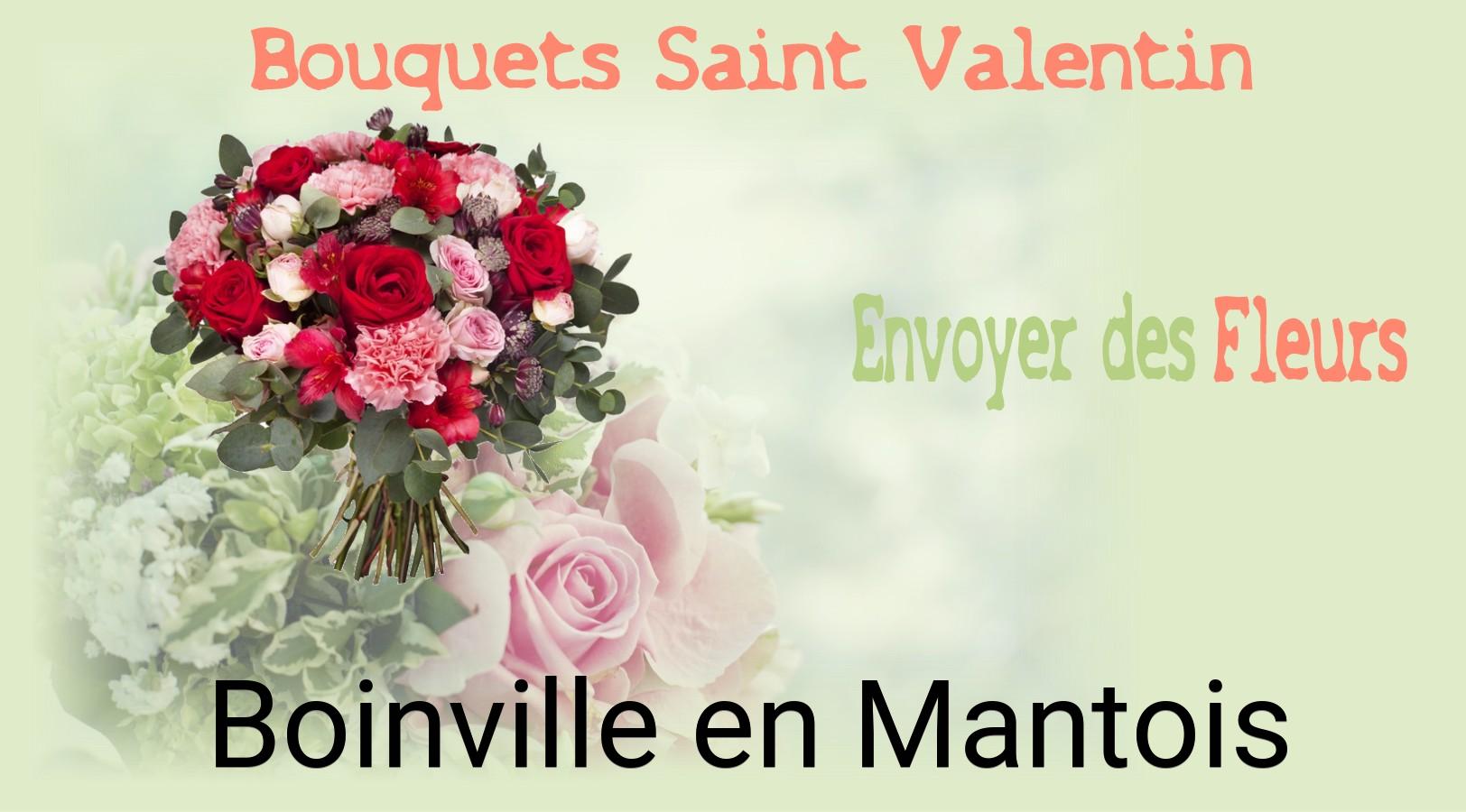 Roses de Saint-Valentin livrées à Boinville-en-Mantois